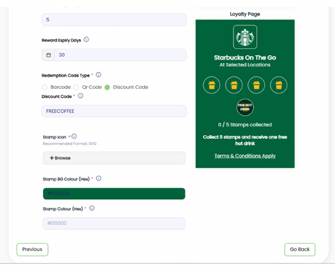 Digital Loyalty Card